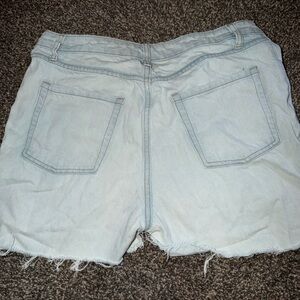 Wild Fable Light Blue Denim Women Shorts